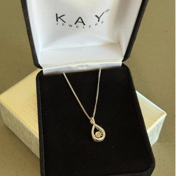 Kay Jewelers Jewelry - Kay Jewelers Silver Infinity Pendant Necklace